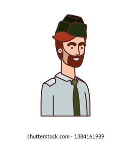man soldier of war avatar character