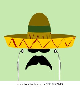 man with sombrero and sunglasses