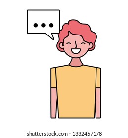 man speech bubble