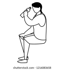man and sport design