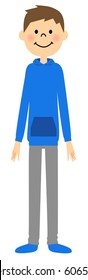 Man in sportswear