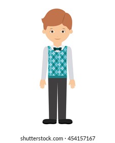 man standing  isolated icon design, vector illustration  graphic 
