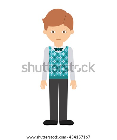 man standing  isolated icon design, vector illustration  graphic 