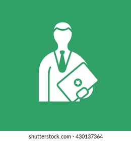 man standing with laptop