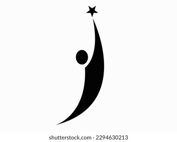 Man standing silhouette. Flat vector cartoon icon. Male sign,  icon,sign,  vector, man silhouette, illustration,  black, body, man symbol