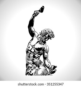 Man statue