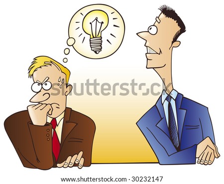 man steal an idea
