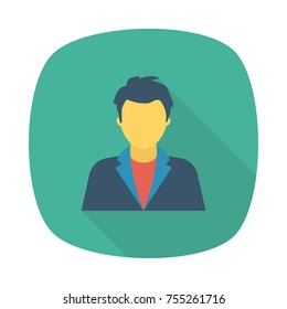  man sticker icon
