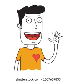 man still have a normal heart