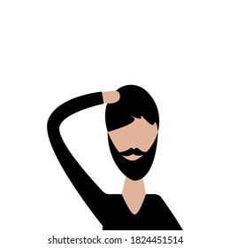 Hombre - Ilustración de vectores de acciones