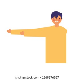 man stretching activity