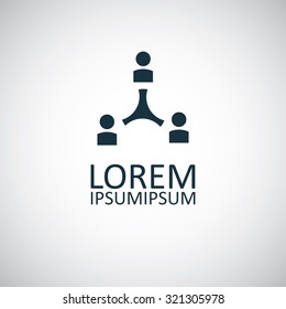 man structure icon, on white background
