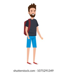man student avatar character