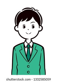 A man in a suit