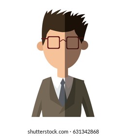 man with suit and glasses image