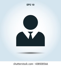 man in suit icon