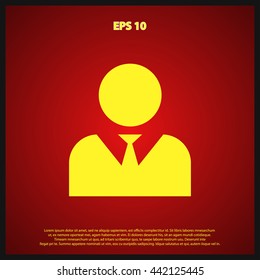 man in suit icon
