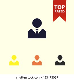 man in suit icon