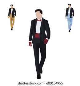 man in suit vecktor