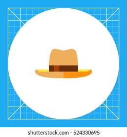 Man Summer Hat Icon