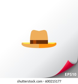 Man Summer Hat Icon