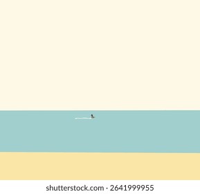 Man surfing in the ocean on the island enjoying the fantastic wave. Summer time, holiday vacation recreation activities. 