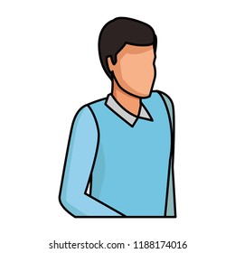 Man with sweater avatar