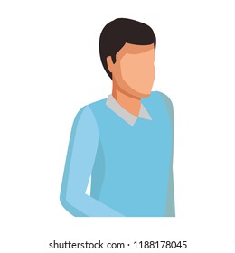 Man with sweater avatar