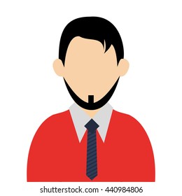 man with sweater and tie