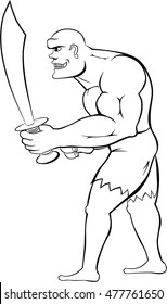 Man with sword
