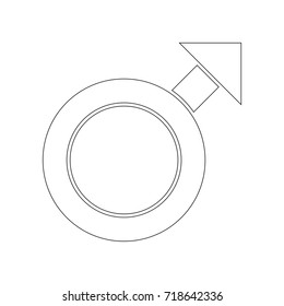 man symbol icon