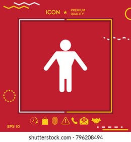 Man symbol icon