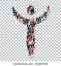 man symbol people 3d Transparency