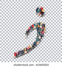 man symbol people 3d Transparency