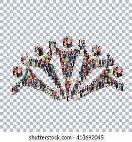 man symbol people 3d Transparency