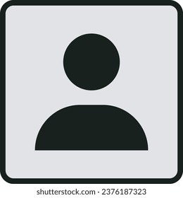 Man Symbols in Rounded Squares