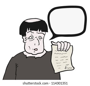 Man talking