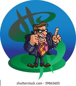 man talking on the phone