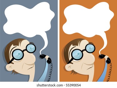 Man talking on the phone