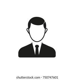 Man for teachers room icon