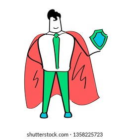 Man that protect