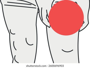  Man with Thigh Muscle Tear Associated Injuries and Fractures