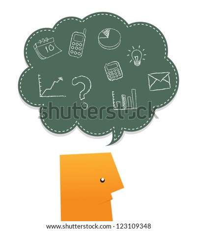 Man Thinking Business
