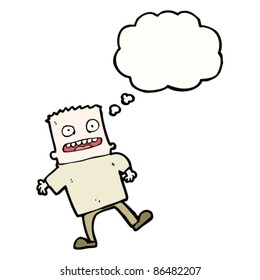 man thinking cartoon