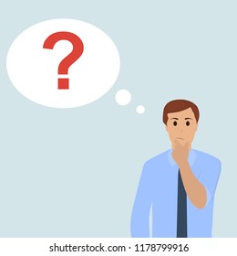Man thought about new ideas