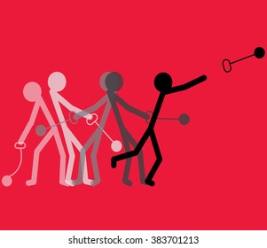 man throwing hammer