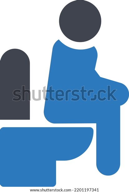 Man Toilet Vector Illustration On Transparent Stock Vector (Royalty Free) 2201197341 | Shutterstock