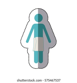 man towel icon image, vector illustration design