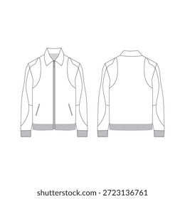 Maqueta de chaqueta de traje de truco de hombre