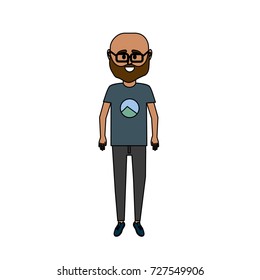 man with t-shirt and pants design
